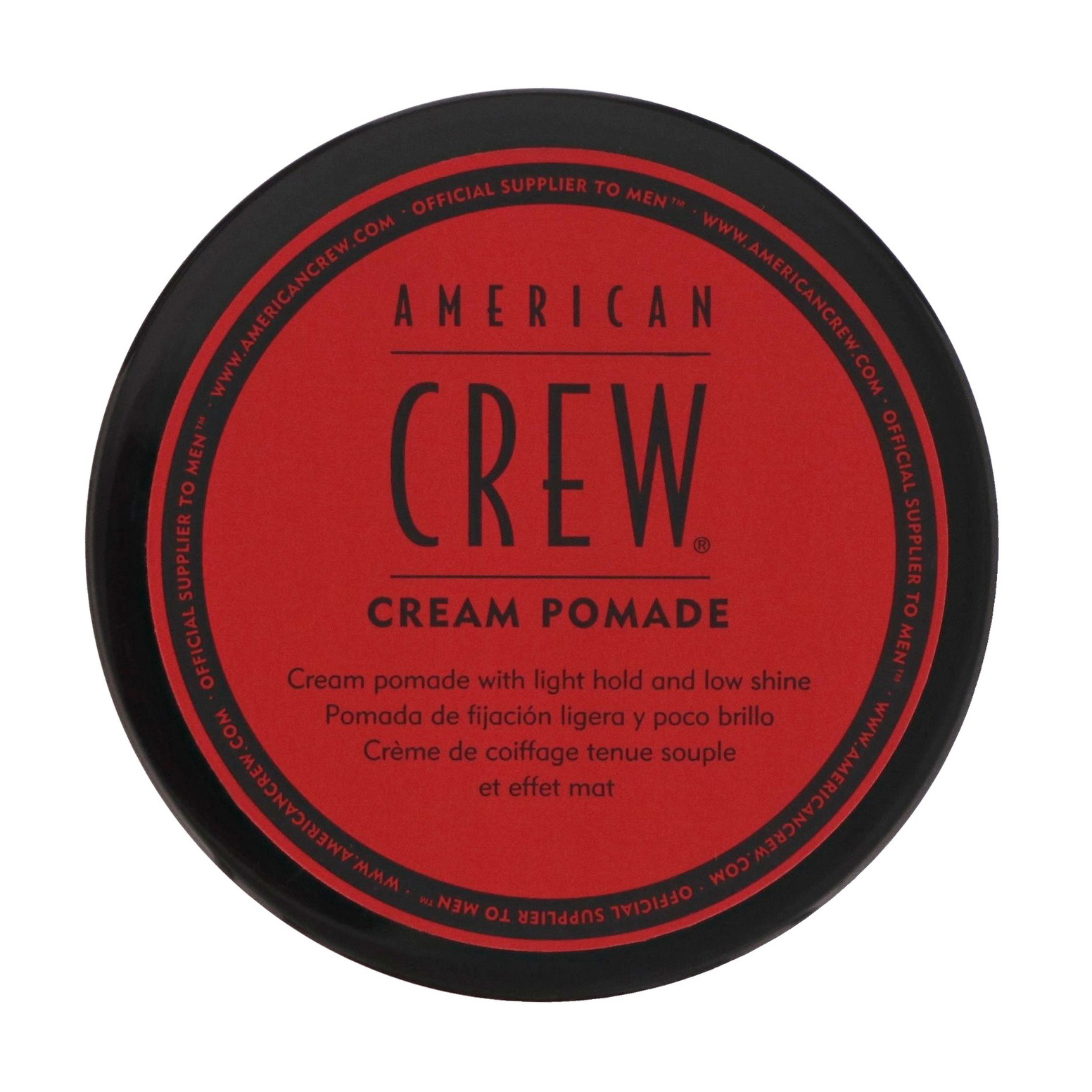 Чоловіча крем-помада для стайлінгу волосся American Crew Cream Pomade, 85 г