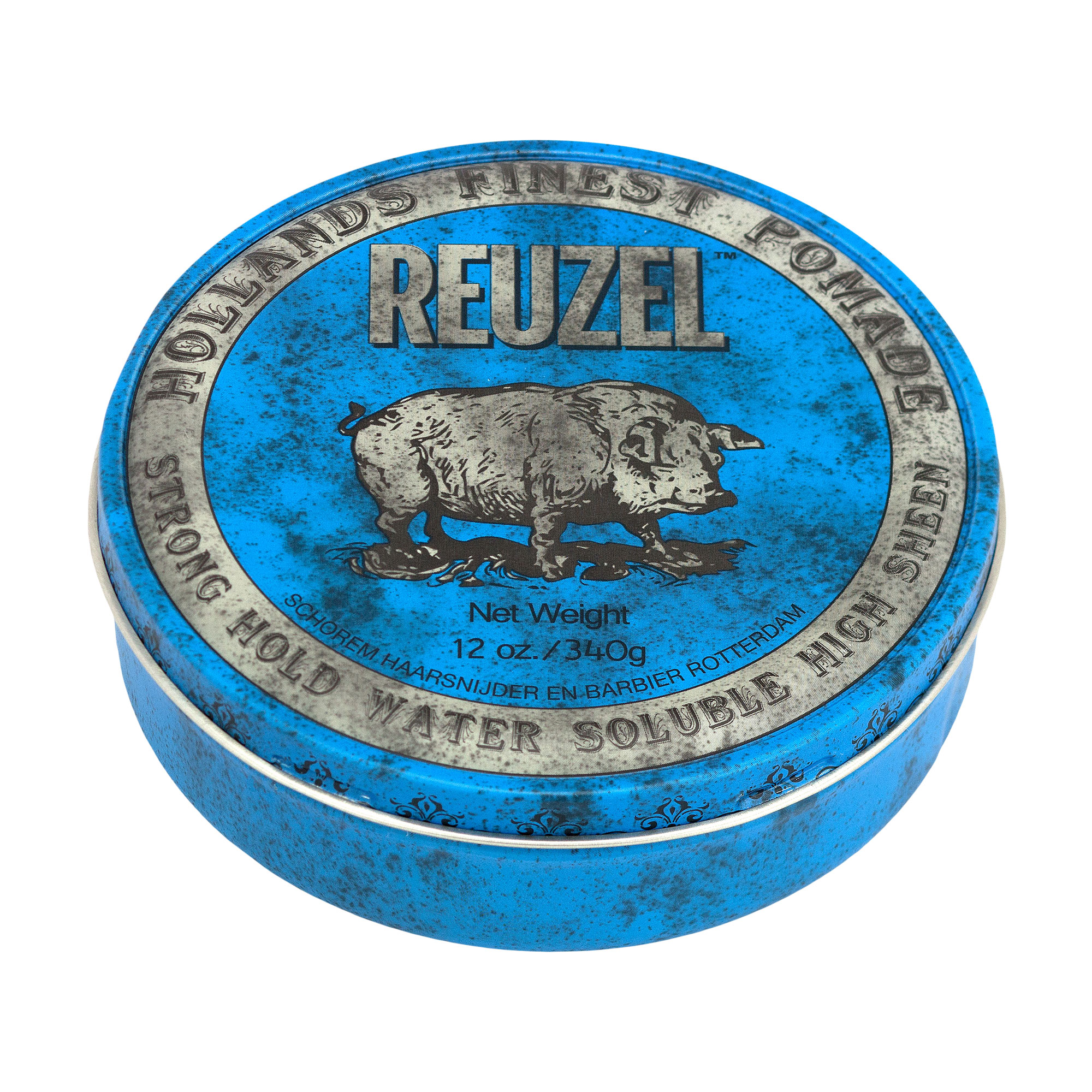 Чоловіча помада для укладання волосся Reuzel Blue Strong Hold Water Soluble, 340 г